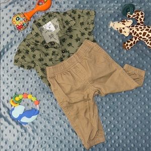 Baby B.U.M Palm Tree Outfit